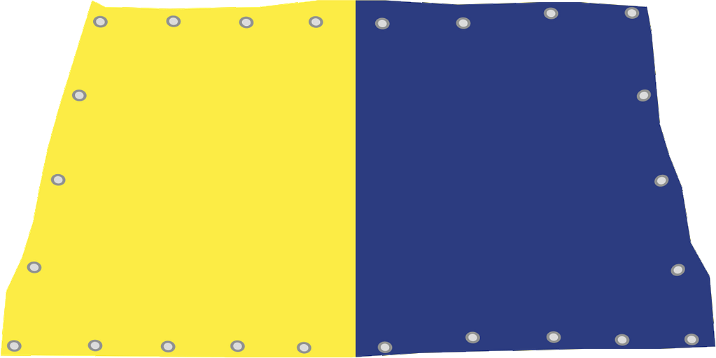 bandierone copricurva gialloblu bandierone copricurva gialloblu