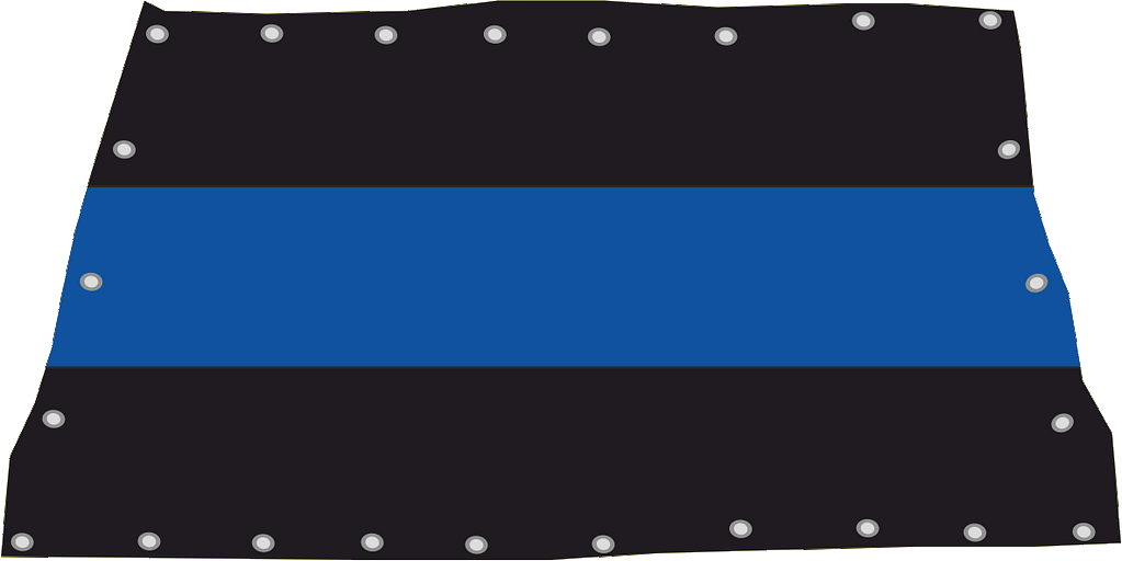 bandieroni copricurva economici colore nero azzurro con striscia bandieroni copricurva economici nero azzurro con striscia