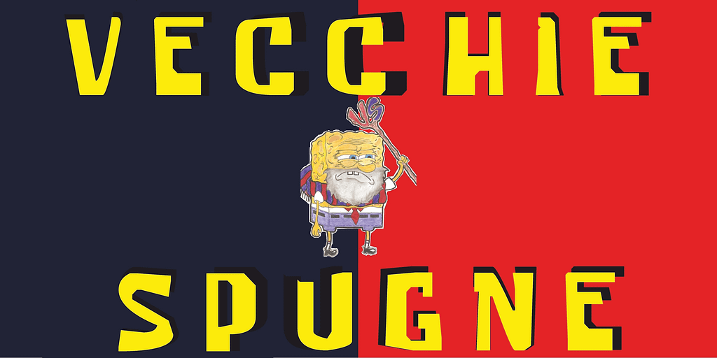 striscione vecchie spugne striscione vecchie spugne