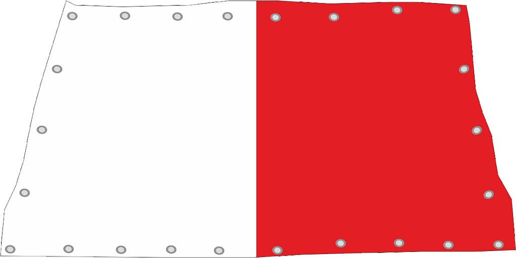 copricurva bianco rosso copricurva bianco rosso