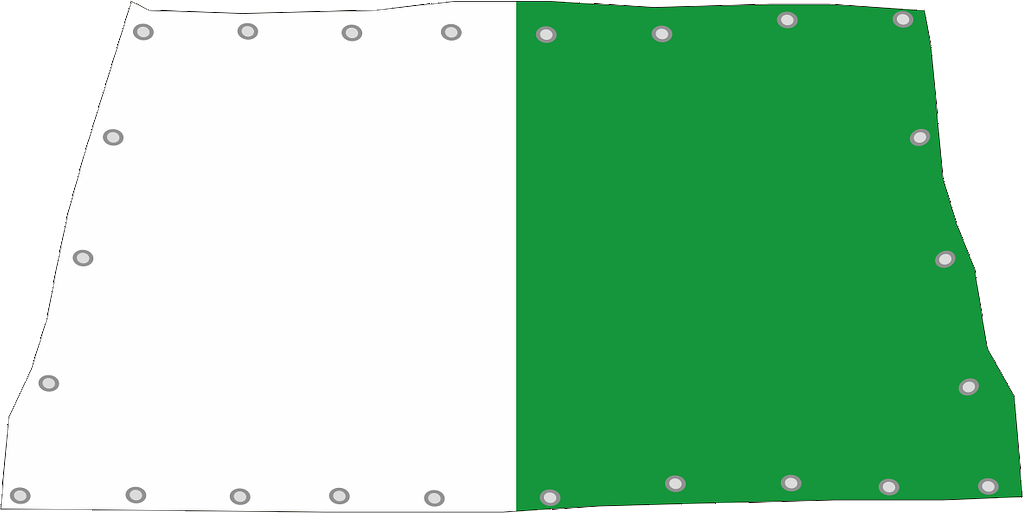 bandieroni copricurva economici colori bianco e verde bandieroni copricurva economici bianco verde