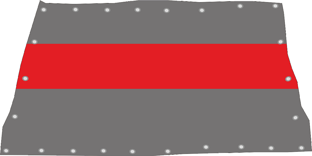 bandierone grigio rosso bandierone grigio rosso