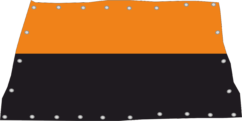 bandierone orizzontale arancio nero bandierone orizzontale arancio nero