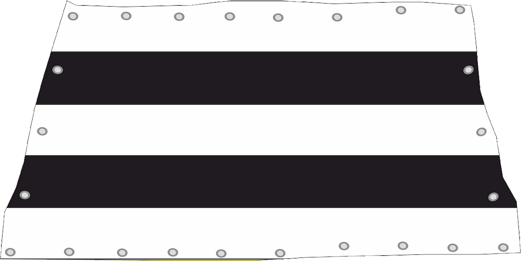 bandieroni copricurva economici colore bianco e nero a 3 righe bandieroni copricurva economici bianco nero a 3 righe