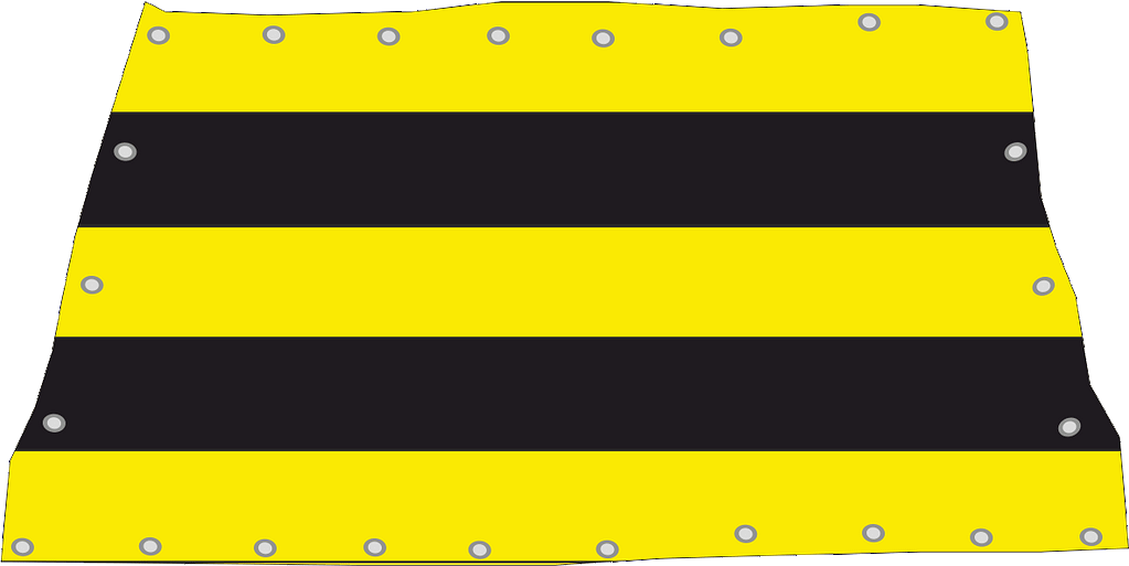bandieroni copricurva economici colorazione a bande giallo nera bandieroni copricurva economici colorazione a bande giallo nera
