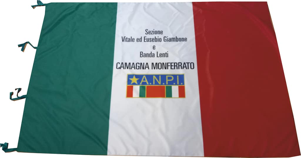 Bandiera Anpi Camagna Monferrato personalizzata Bandiera Anpi Camagna Monferrato