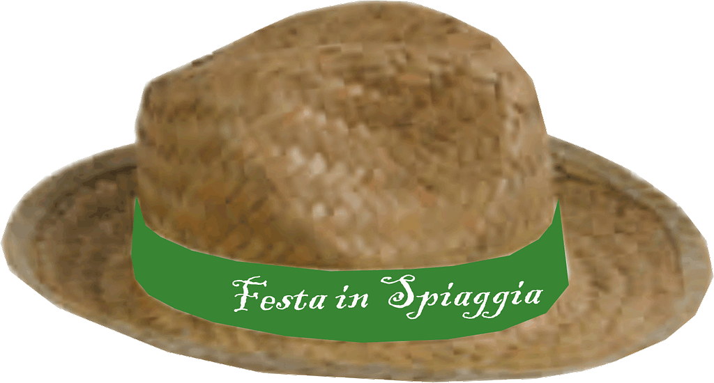 cappello paglia festa in spiaggia cappello paglia festa in spiaggia