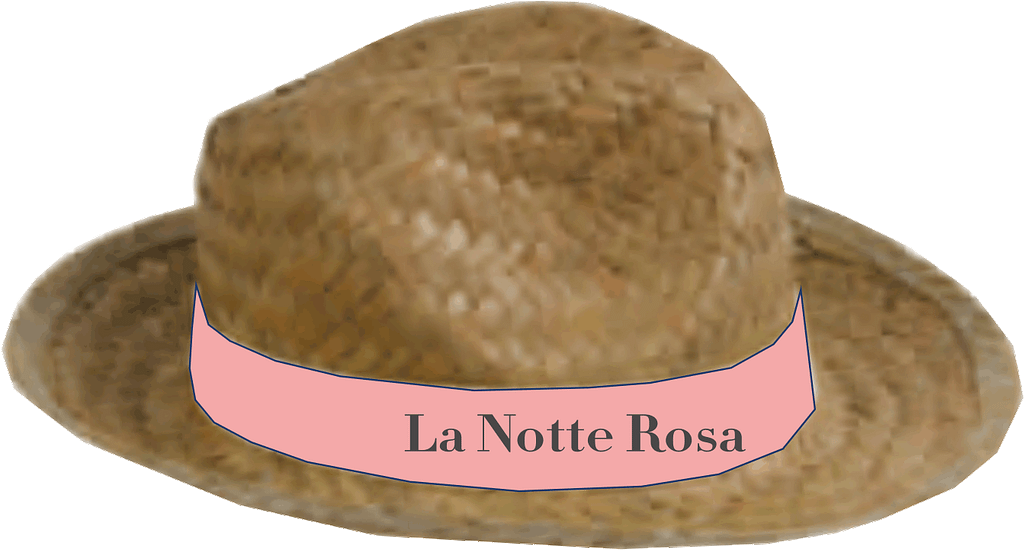 cappello paglia notte rosa cappello paglia notte rosa