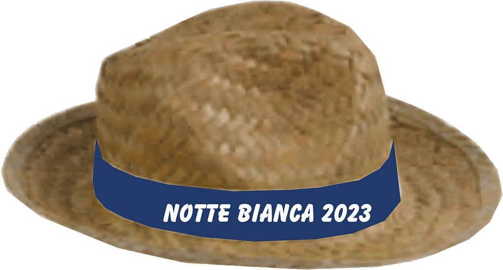 cappello paglia notte bianca cappello paglia notte bianca
