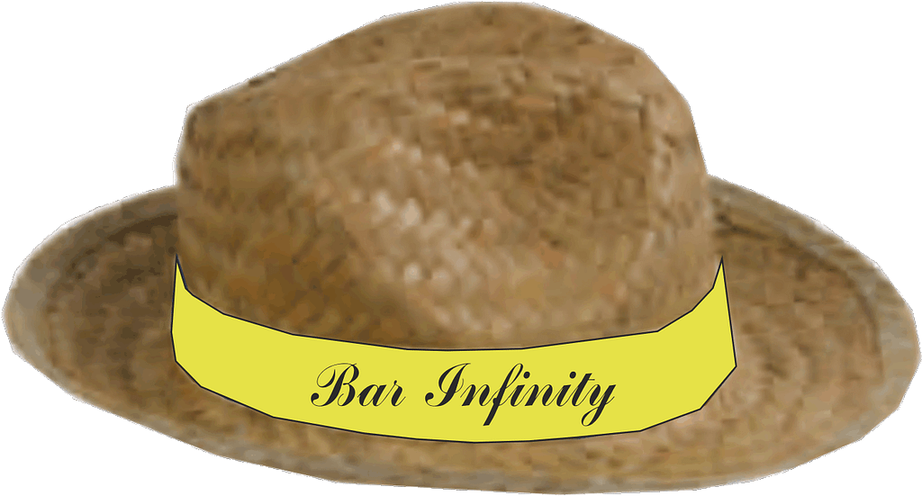 cappello paglia bar infinity cappello paglia bar infinity
