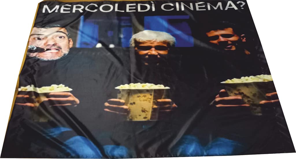 stendardo con foto Inter personalizzato stendardo con foto Inter