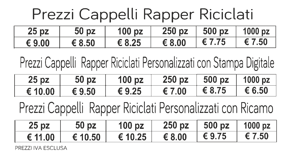 prezzi cappelli rapper riciclati prezzi cappelli rapper riciclati