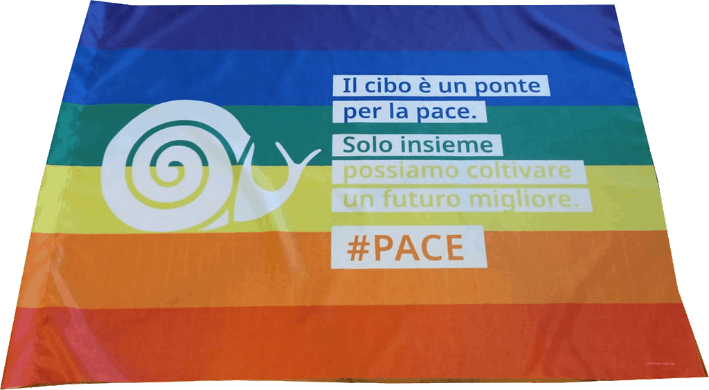 bandiera cibo pace bandiera cibo pace