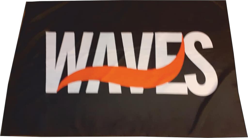 bandiere da esterno economiche personalizzate waves con stampa digitale bandiere da esterno economiche personalizzate waves