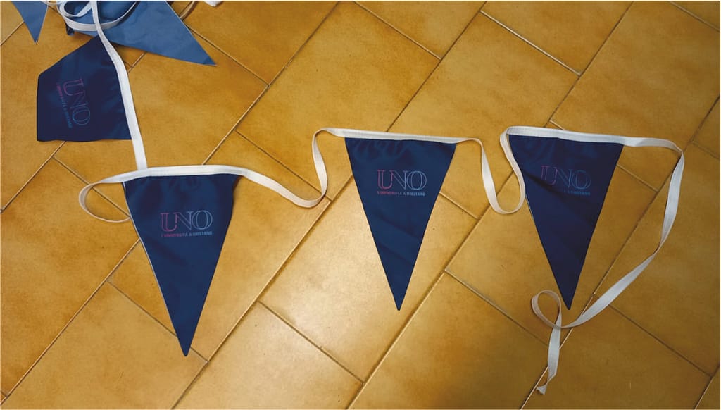 festone per anniversario Consorzio Uno