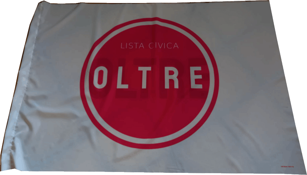 bandiere per liste elettorali Oltre personalizzate bandiere per liste elettorali Oltre