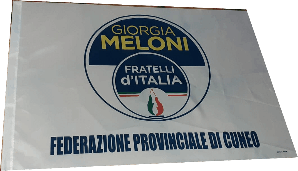 bandiere per partiti politici personalizzate Giorgia Meloni bandiere per partiti politici Giorgia Meloni