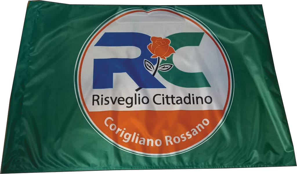 bandiera Risveglio Cittadino personalizzata bandiera Risveglio Cittadino