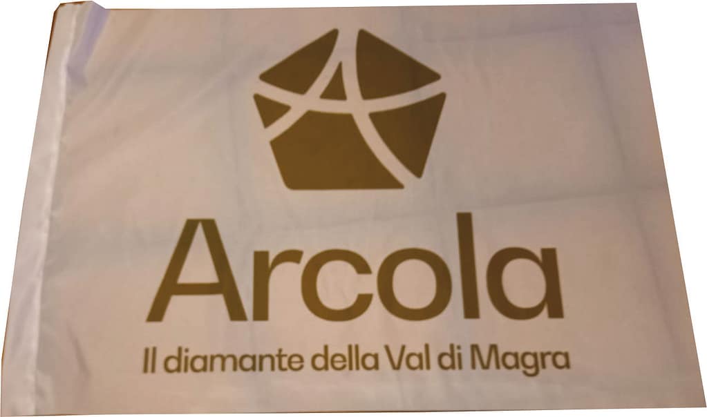 bandiera comune di Arcola personalizzata bandiera comune di Arcola