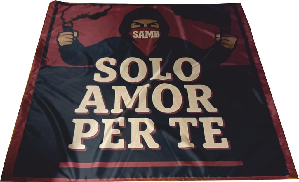 Stendardo Samb Ignifugo personalizzato Stendardo Samb Ignifugo