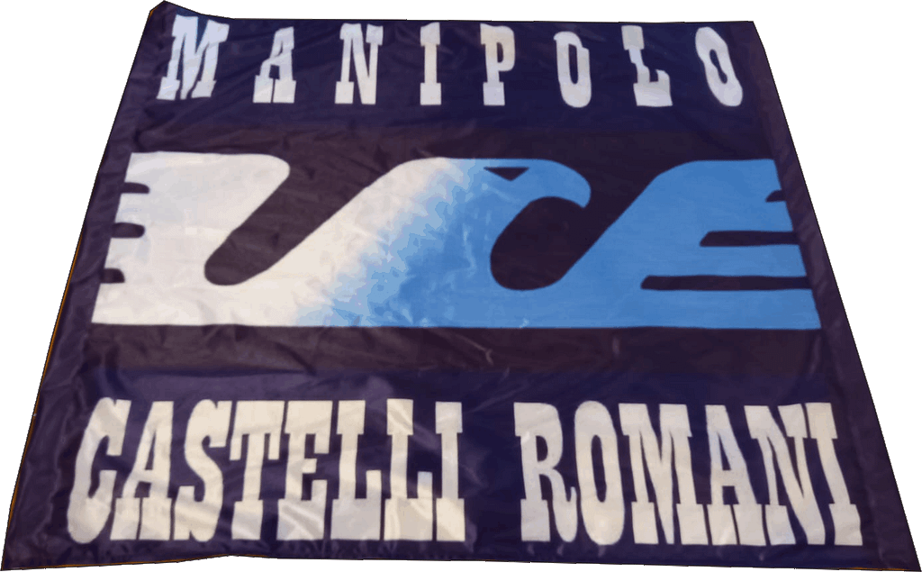 bandiera a 2 aste castelli romani bandiera a 2 aste castelli romani