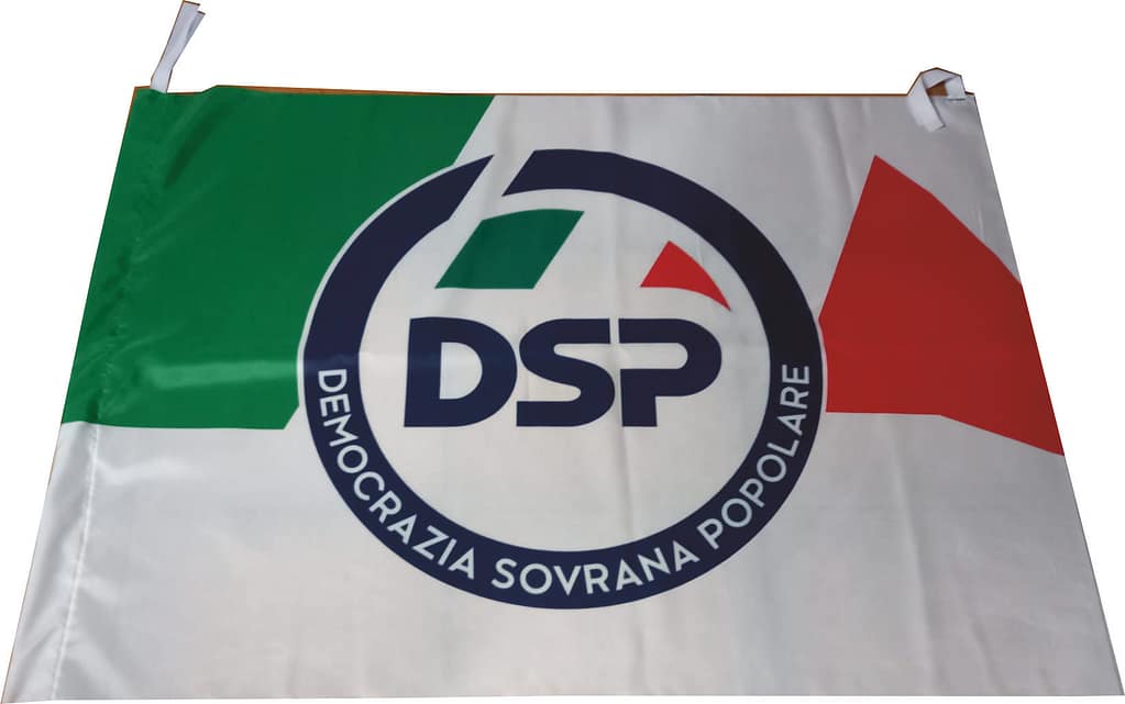 Bandiera per Partiti Politici DSP Personalizzata Bandiera per Partiti Politici DSP