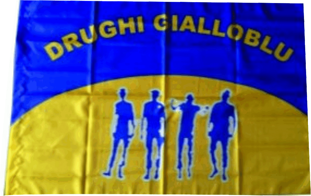 bandiera drughi gialloblu bandiera drughi gialloblu