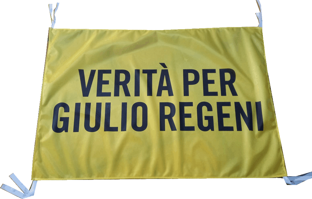 bandiera verita` per giulio regeni bandiera verita` per giulio regeni