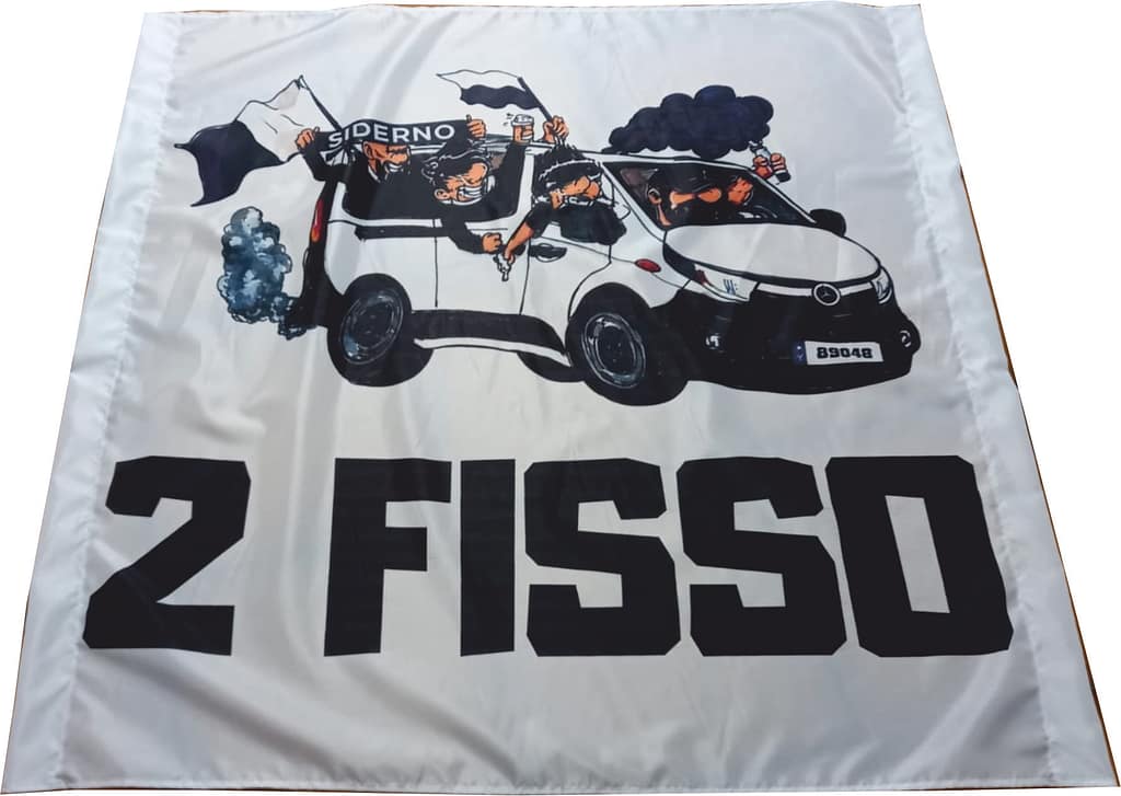 Stendardo Ignifugo Ultras Siderno Personalizzato Stendardo Ignifugo Ultras Siderno