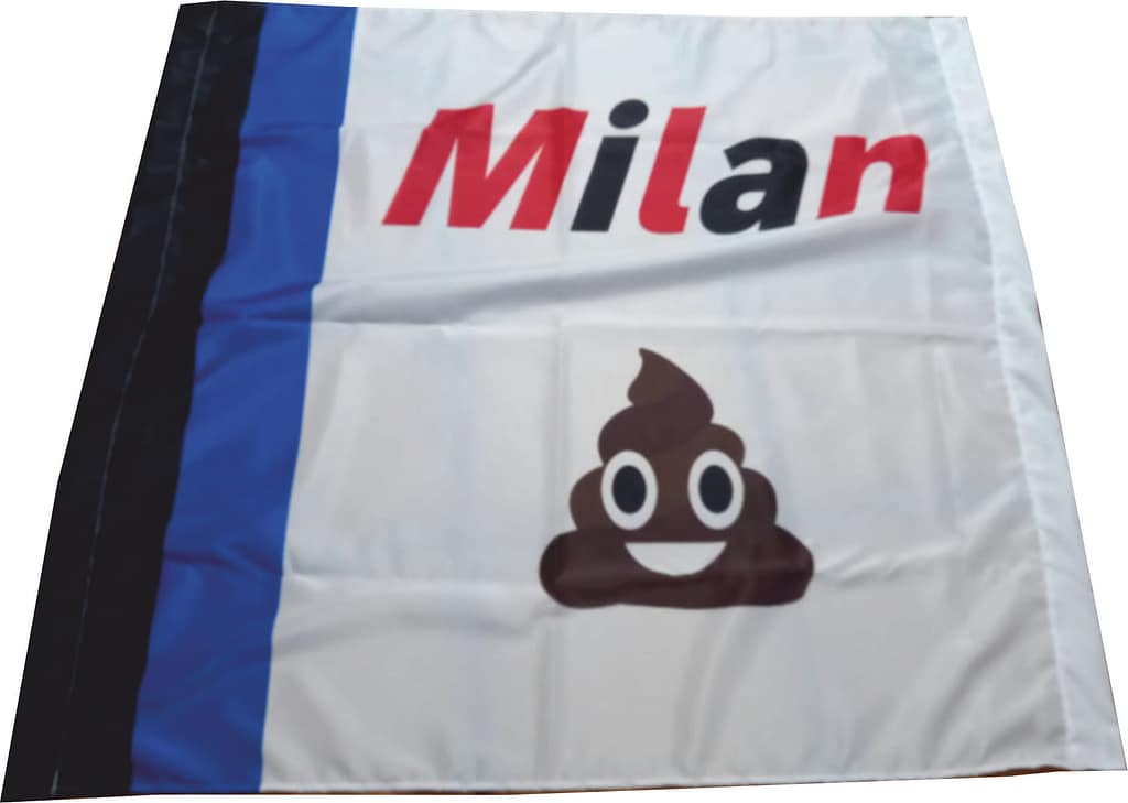 Stendardo a 2 aste Inter goliardico Stendardo a 2 aste Inter