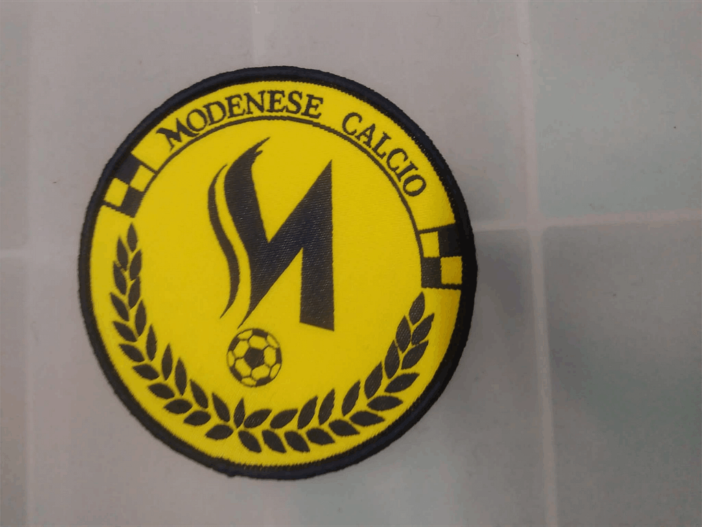 Toppa Termoadesiva La Mode Montagna - Logo Clubing Giallo Luminescent 4,5x5 Cm - 3
