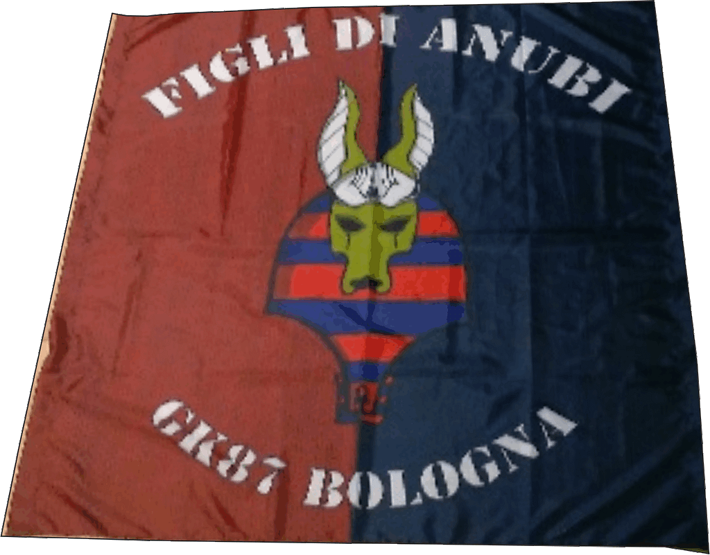 bandiera a 2 aste figli di anubi bandiera a 2 aste figli di anubi