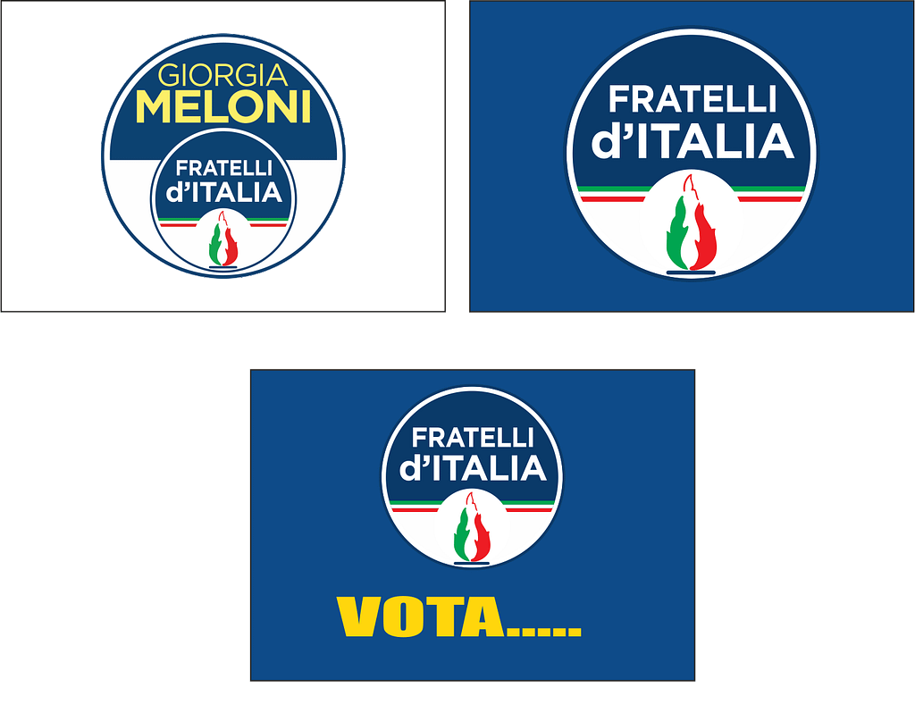 banfiere partito fratellid'italia banfiere partito fratellid'italia