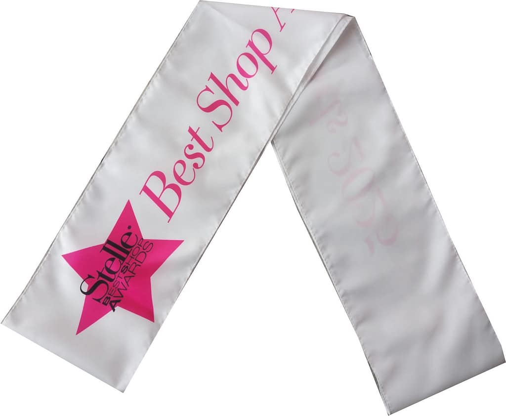 fascia best shop awards 2025 personalizzata fascia best shop awards 2025