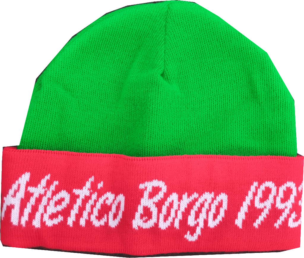 cuffie jacquard con risvolto Atletico Borgo personalizzate cuffie jacquard con risvolto Atletico Borgo