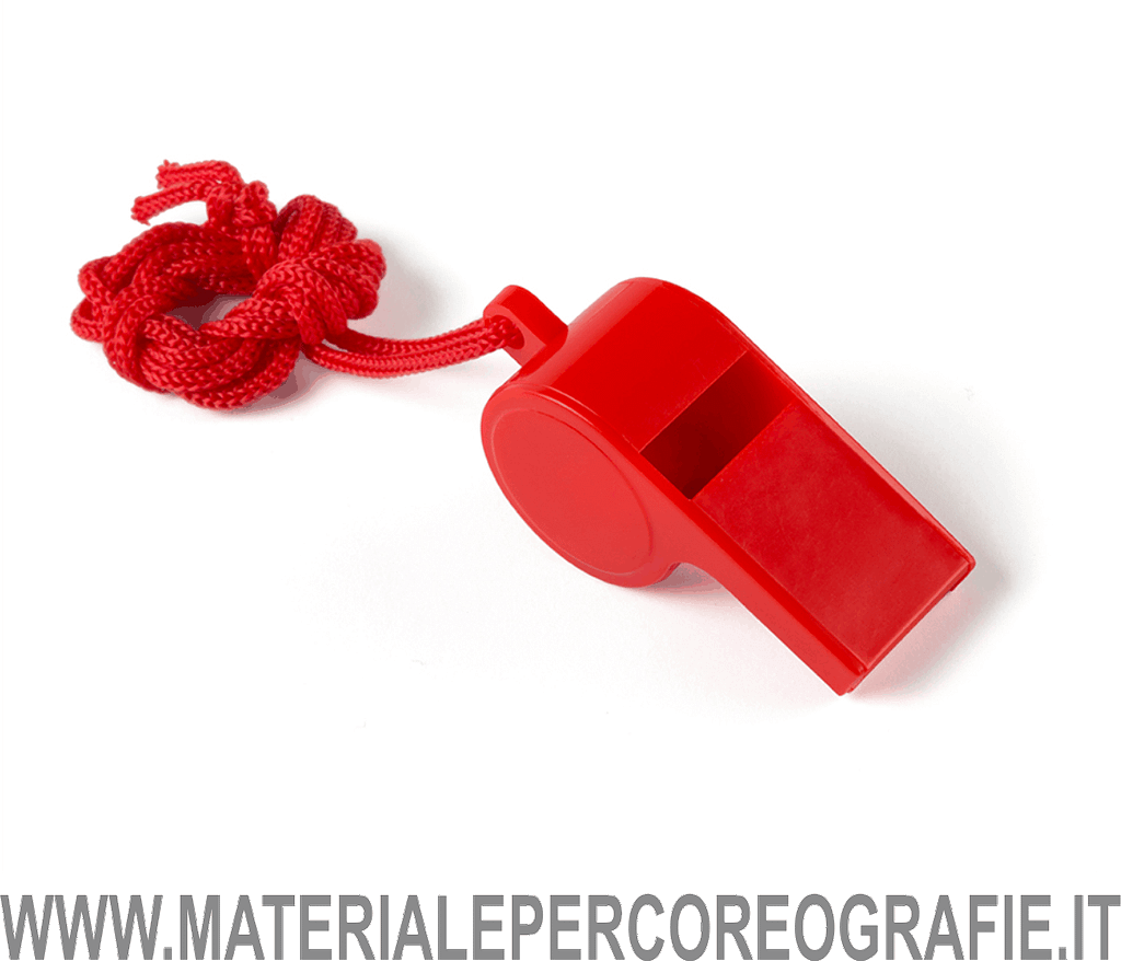 fischietto rosso cordicella fischietto rosso cordicella