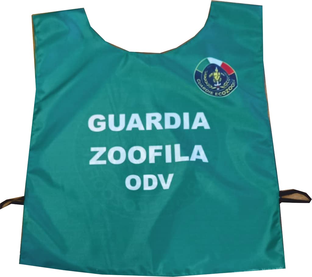 Pettorina all over piccole quantità personalizzata Guardie Zoofile Pettorina all over piccole quantità Guardie Zoofile