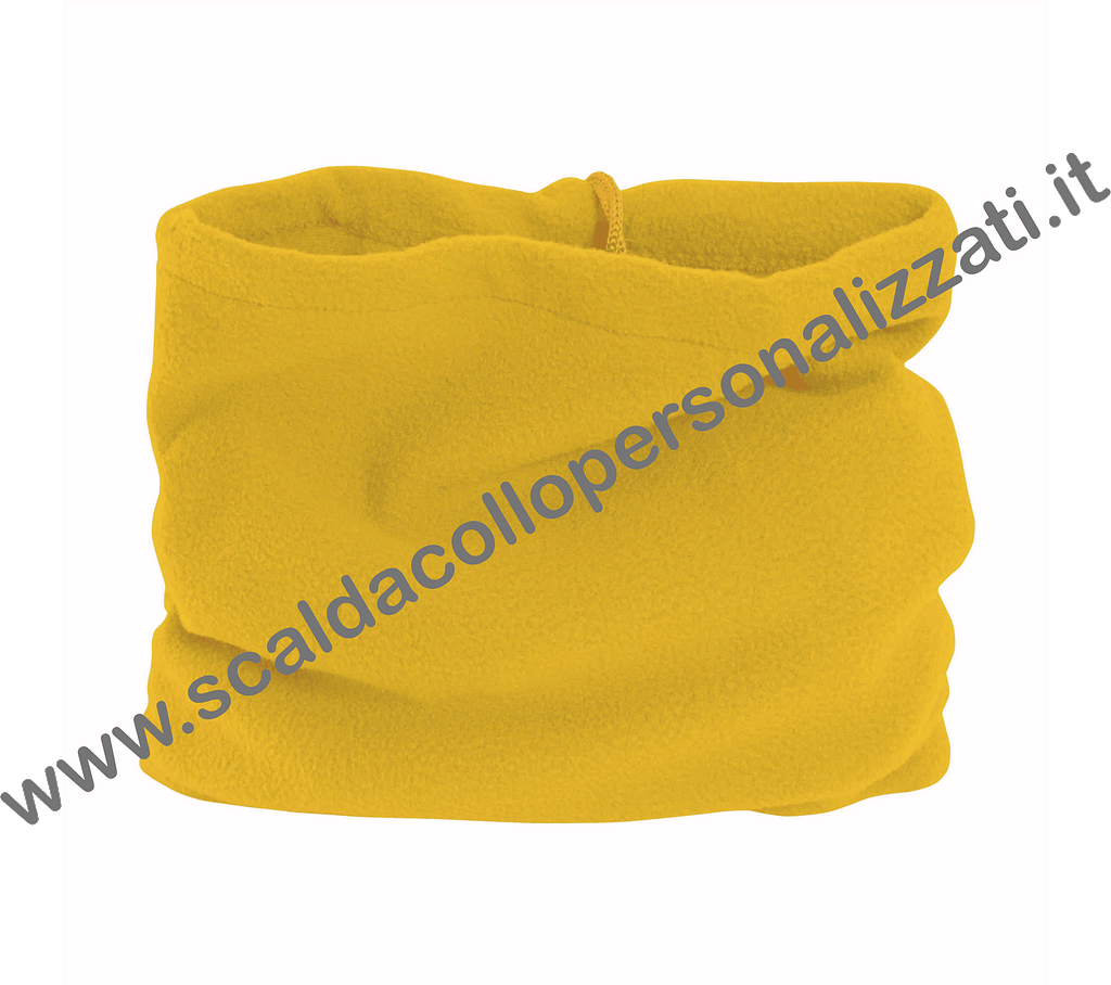 scaldacollo giallo scaldacollo giallo