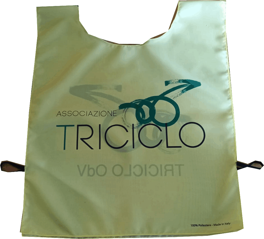 pettorina tessuto riciclato triciclo pettorina tessuto riciclato triciclo