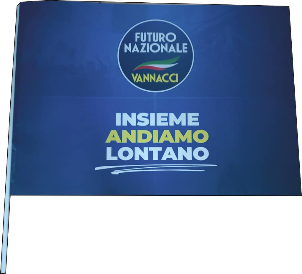 Bandierina Carta Riciclata Futuro Nazionale Personalizzata Bandierina Carta Riciclata Futuro Nazionale