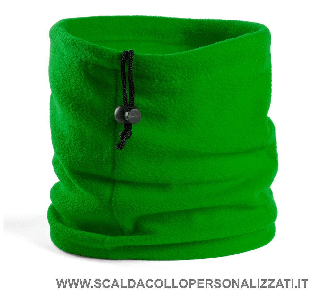 scaldacollo verde chiaro scaldacollo verde chiaro
