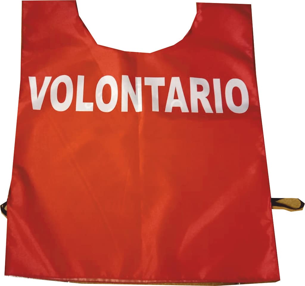 pettorina volontario staff personalizzata pettorina volontario staff