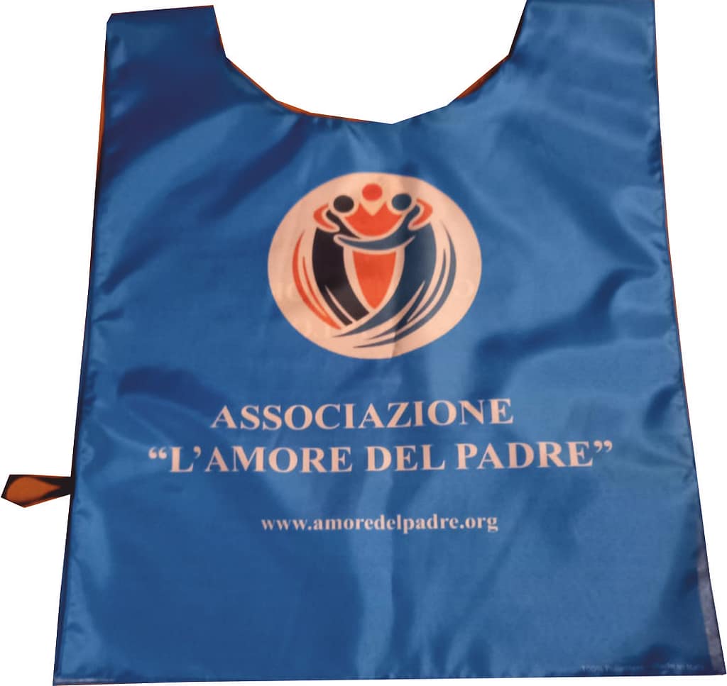 Pettorina per Spesa Solidale pwrsonalizzata Pettorina per Spesa Solidale