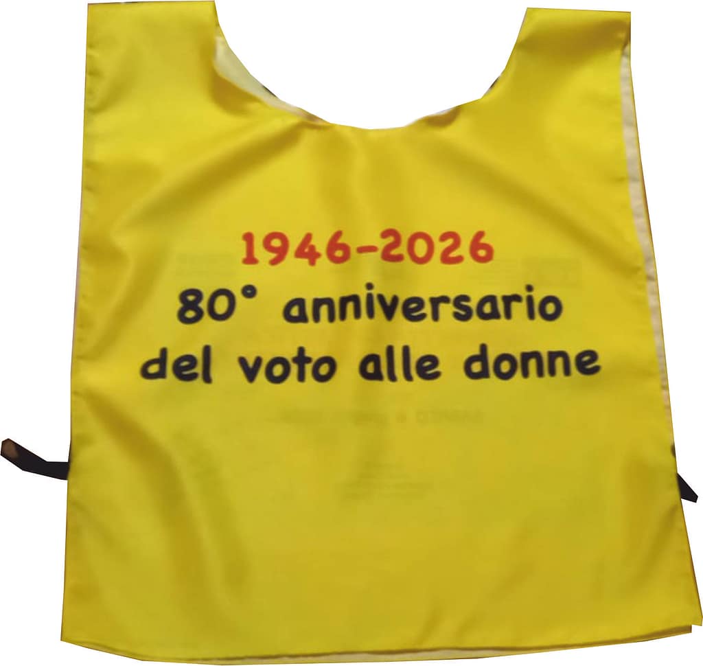 Pettorina Anpi 2026 Retro Personalizzata Pettorina Anpi 2026 Retro