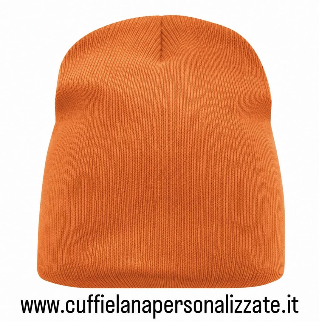Cuffie maglia unita catalogo tinta arancione Cuffie maglia unita catalogo arancione