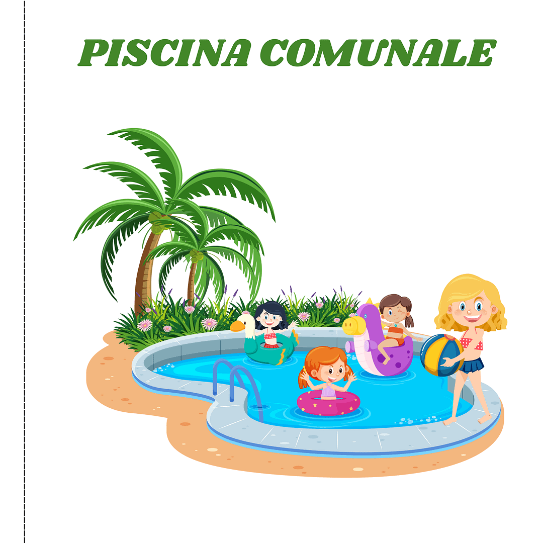 bandiere quadrate personalizzate PISCINA COMUNALE bianca bandiere quadrate personalizzate PISCINA COMUNALE
