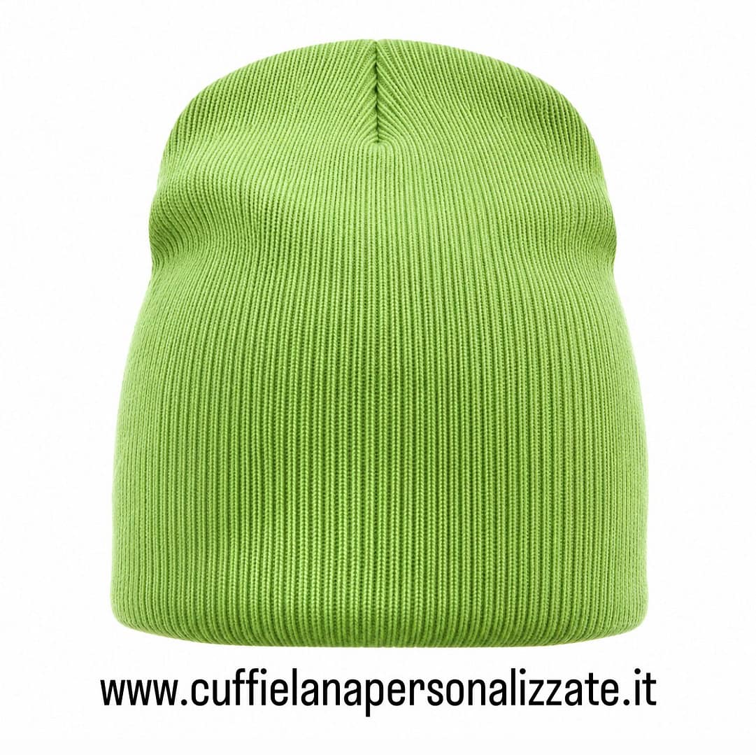 Cuffie maglia unita catalogo tinta verde Cuffie maglia unita catalogo verde