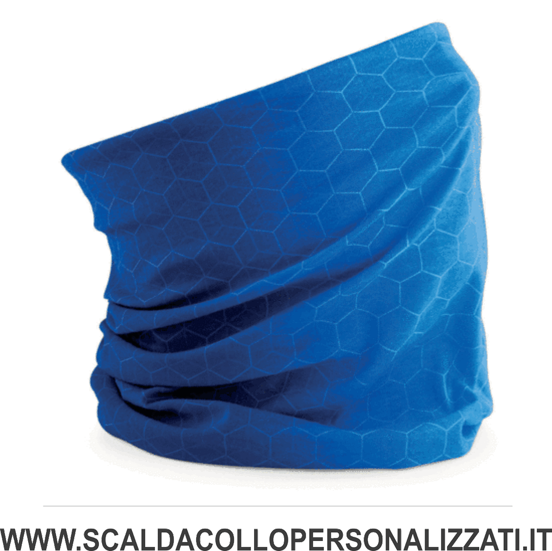 scaldacollo blu senza cuciture scaldacollo blu senza cuciture