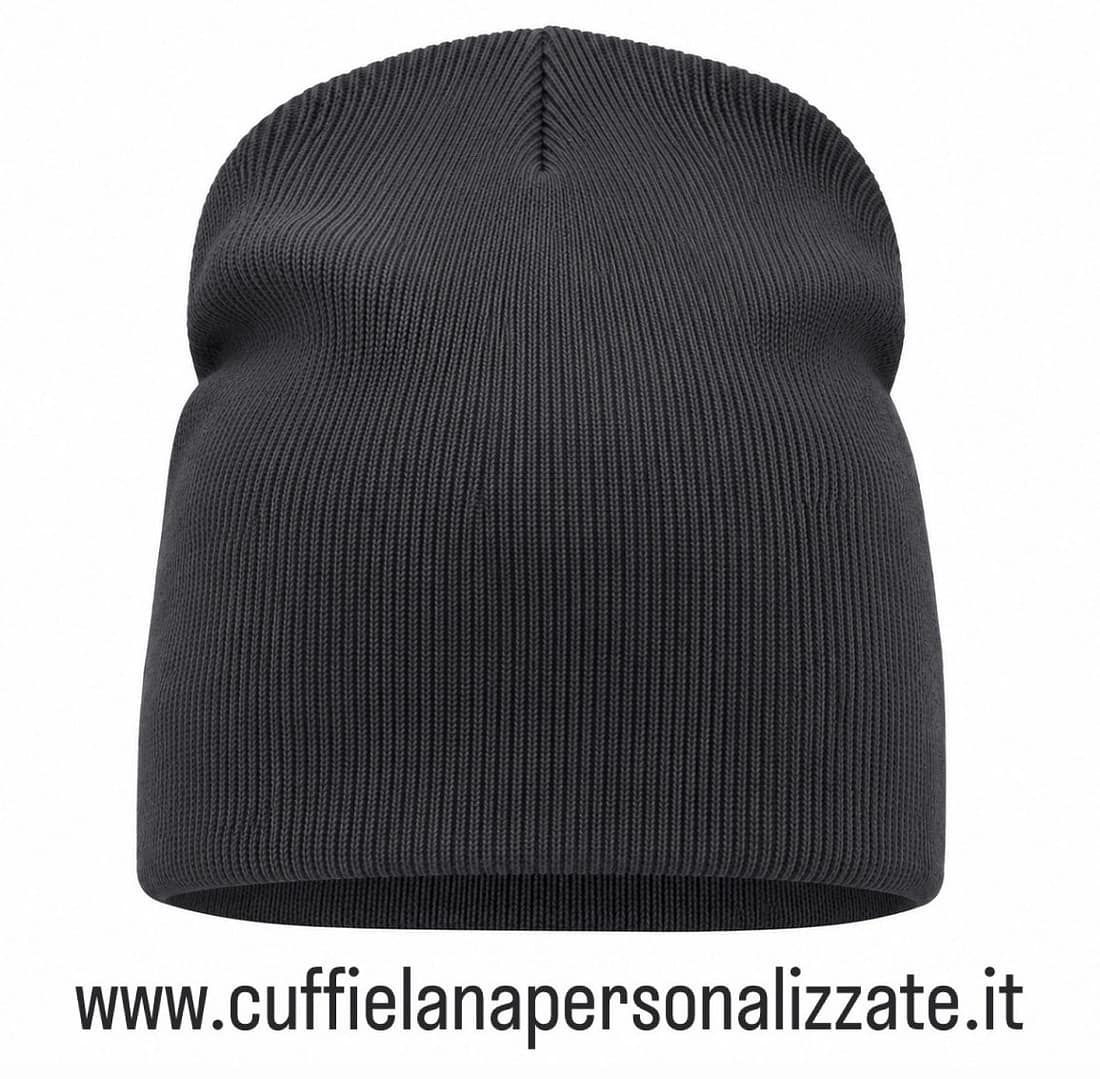 Cuffie maglia unita catalogo tinta grigio scuro Cuffie maglia unita catalogo grigio scuro