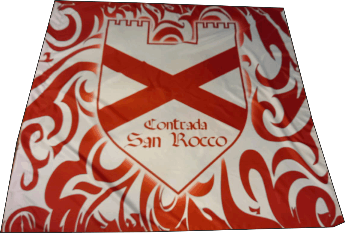 bandiera contrada san rocco bandiera contrada san rocco